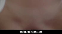 Stepson caught by his stepmom Vera King jerking his cock