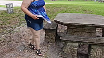 Pawg Milf gets fuck Doggystyle in public, then taken by stranger and received lots of cum