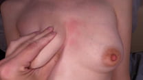 spanked boobs and massaged beautiful breasts