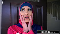Sexy Muslim Babe Takes Care of Landlord's Dick To Stay At Her Place