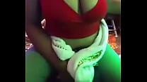 Cajun Butterfly flashing at public pool hall