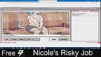 Nicole's Risky Job (gamejolt.com) streamer simulator 02