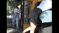 Schoolbusdriver Girl get fuck for repair the bus - BJ-Fuck-Anal-Facial-Cumshot