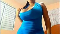 Incredible bigtits Latina!! Webcam!!