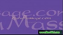 Sensual Nuru wet massage - EricMasterson & LinaCole
