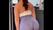 Hot big butt Olivia Rose training