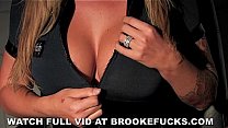 Detective Brooke Banner Fingers Herself