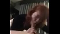 teen russian whore slurping on big cock
