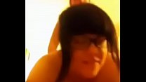 Nerdy teen with glasses fucked gr93