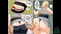 Tsunade faz aposta sexual e perde tudo - Manga de Naruto