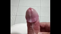 Big and long cumshot with cum eruption and cumming continuosly for many time
