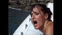 Sexy slut slammed in a boat!