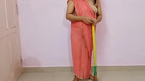 Fuck The maid who cleans the broom in the house - in clear Hindi voice