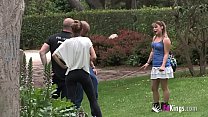 Antonio Aguilera bangs a hot milf who found in the park