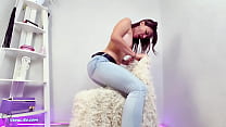 Mistress Crush Your Cock Riding In Jeans - JOI Crush Fetish