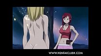 anime girls Fairy Tail ova 1  2 Funny moments sexy
