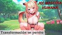 Instrucciones para masturbarse siendo mi mascota humana. Voz española.