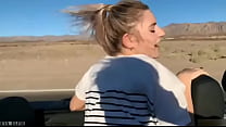 Hot Eva Elfi with a juicy ass perfectly fucked in the car