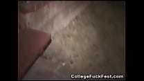 Two Teens sneak off to Fuck during a Party