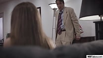 Nasty office sex with a lewd