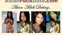 Innocent Asian girl gets massive facial load