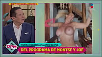 niurka marcos muestra sus chichotas en la tv de México