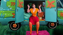 Mature Velma Dinkley cosplay blowjob