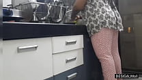 Indian blue film undressing husband wife in kitchen