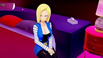 android 18 x generic male dragon ball 3d hentai