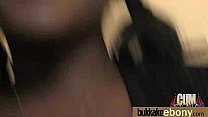 Interracial bukkake sex with black porn star 29