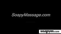 Soapy big tits lead to erotic massage 27