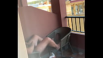 Wife caught me when i flash outside on public