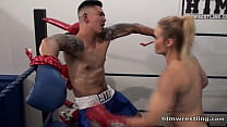 Female Domination Beatdown Boxing Man vs Woman