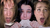 Cute Girls Turned Into Dirty Cum Sluts - BLEACHED RAW - Splitscreen Compilation