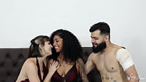 Two hot brazilian babes fucking the ass in a threesome - Ariella Ferraz vs Lady Snow Brasil