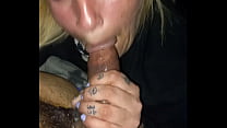 Girlfriend adicted to cumthroat