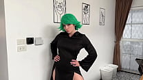 Tatsumaki from One Punch Man Got Hard Dick in Her Pussy and Throat POV