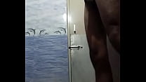 Indian Gay jerking completely nude in bathroom