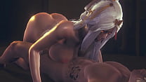 Genshin Impact Hentai - Ningguang masturbation with boobs & penetrated until cum