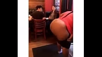 Fat Woman Moons And Smacking Her Ass