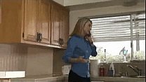 Horny wife fucked in the kitchen