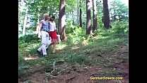 hot babe picked up for anal in nature