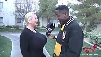 Black Stud Creampies And Impregnates Fake Tit Blonde Whore