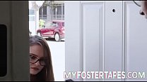 FULL SCENE on https://MyFosterTapes.com - When Jessae Rosae meets her foster , Havana Bleu, and her husband for the first time, things go well.