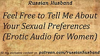 Your Future Husband Wants to Know About Your Kinks (Porn Audio for Girls)