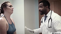 Maddy O'Reilly gets her big ass fucked by a black doctor