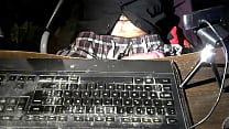 my huge cock on webcam