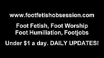 Foot Licking and Femdom Foot Humiliation