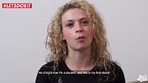 Amateur Babe gets rough Sex on her first porn casting - LETSDOEIT.COM