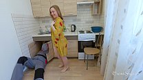 Horny housewife meets naughty plumber